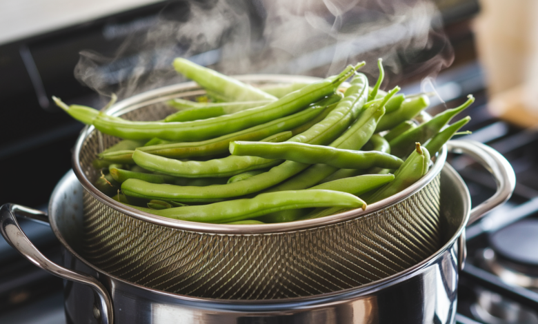 cuisson haricots verts vapeur