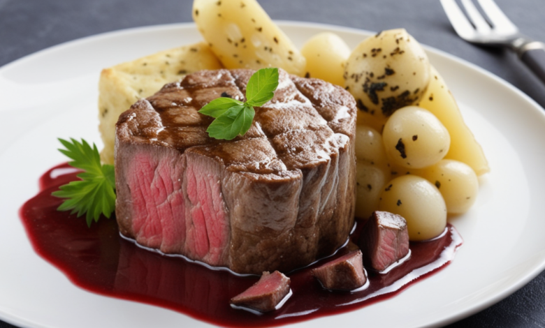 filet mignon mariné