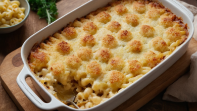 gratin macaroni