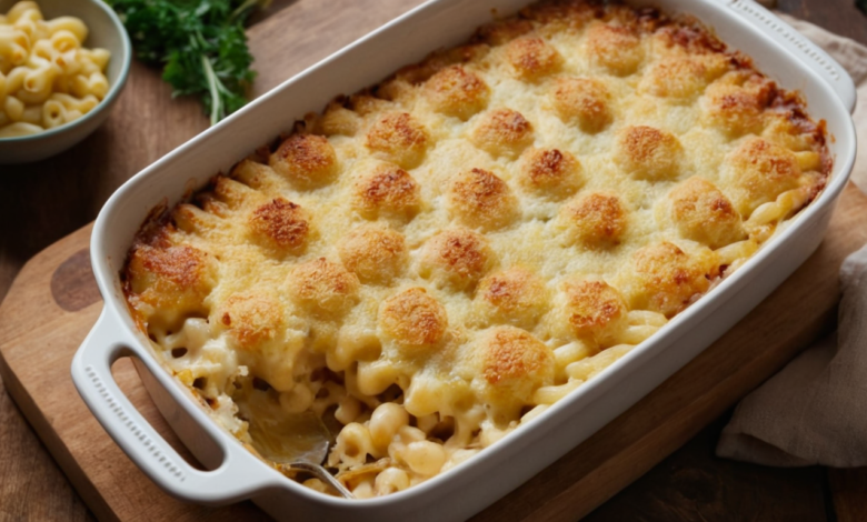 gratin macaroni