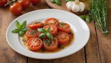 tomate à la provençale à la poêle