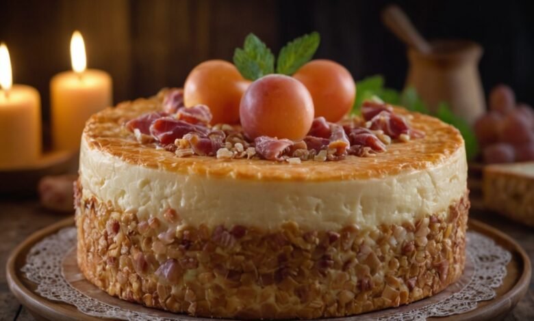 Cake au Fromage et Lardons