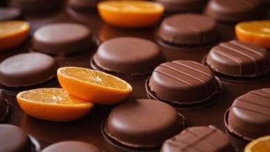 orangettes au chocolat