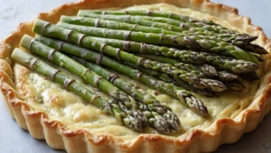 Tarte aux Asperges