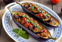 Aubergines au Four