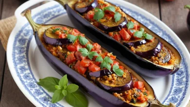 Aubergines au Four