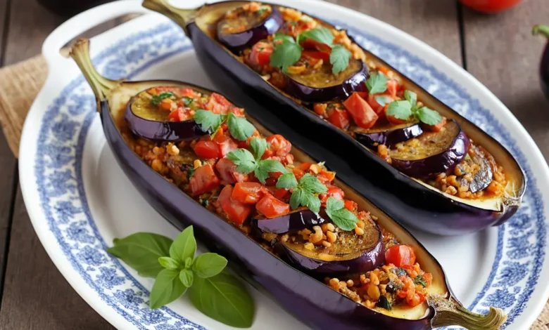 Aubergines au Four