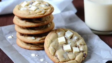 Cookies au Chocolat Blanc