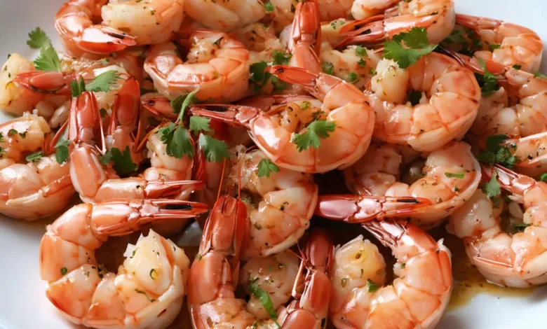 Crevettes Marinées