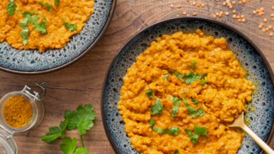 Dahl de Lentilles Corail