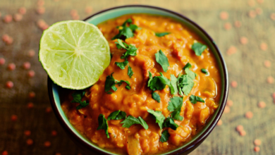 Dahl de Lentilles Corail