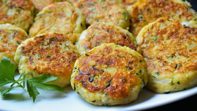 Galette aux Courgettes