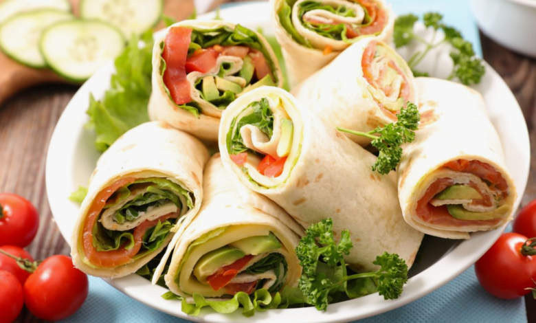 Wrap Saumon Avocat